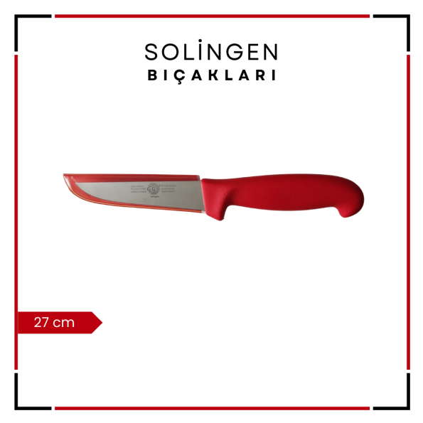 Kasap Bıçağı 27 Cm Kırmızı-Solingen