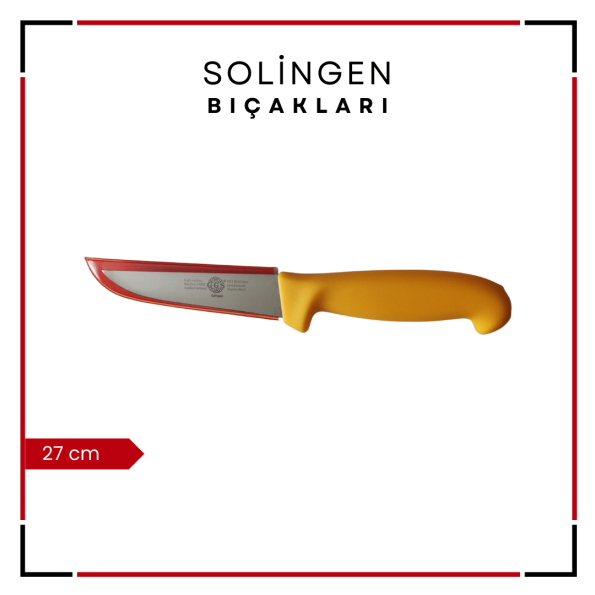 Kasap Bıçağı 27 Cm Sarı-Solingen