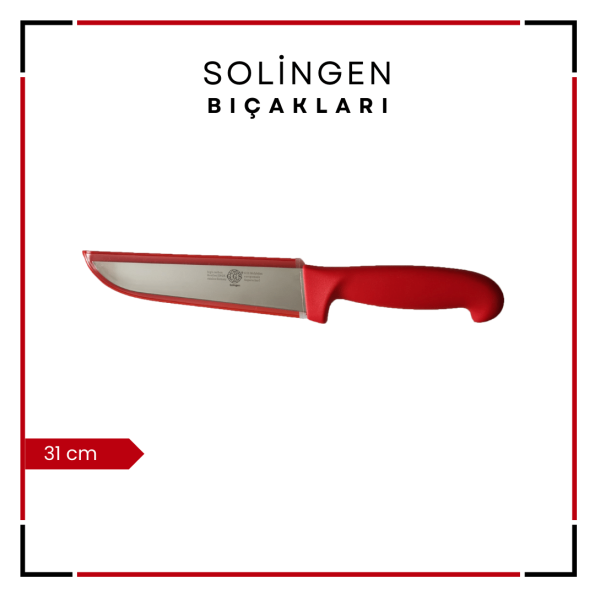 Kasap Bıçağı 31 Cm Kırmızı-Solingen