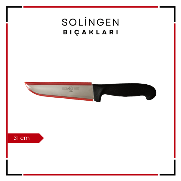 Kasap Bıçağı 31 Cm Siyah-Solingen