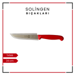 Mutfak Bıçağı Kırmızı Tırtıklı-Solingen