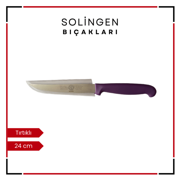 Mutfak Bıçağı Mor Tırtıklı-Solingen