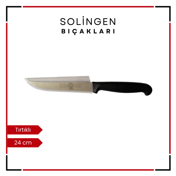 Mutfak Bıçağı Siyah Tırtıklı-Solingen