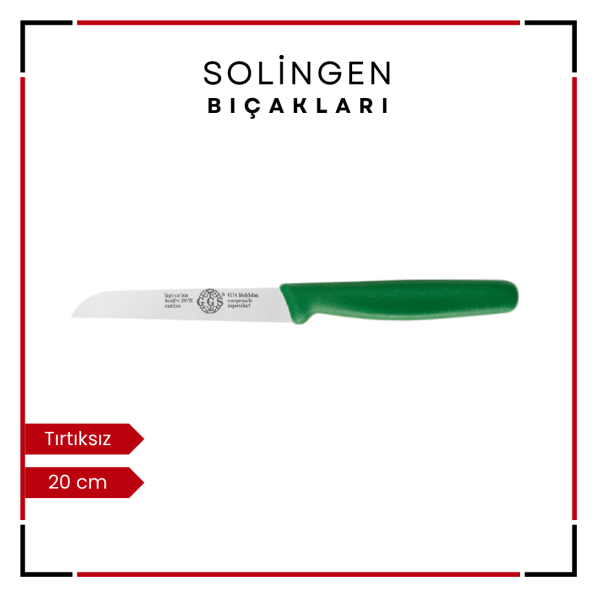 Solingen Doğrama Bıçağı Tırtıksız Yeşil-Solingen